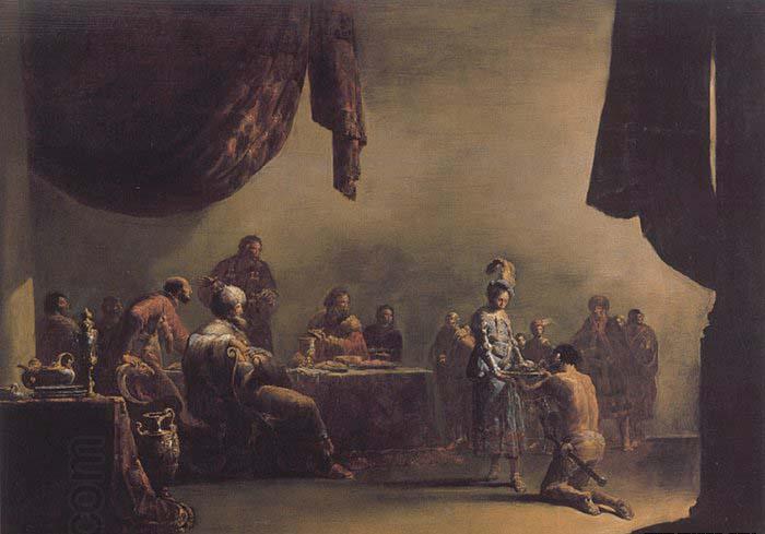 BRAMER, Leonaert Salome Presented with the Head of St John the Baptist China oil painting art